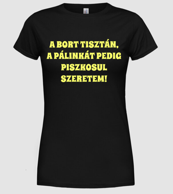  minta fekete pólón