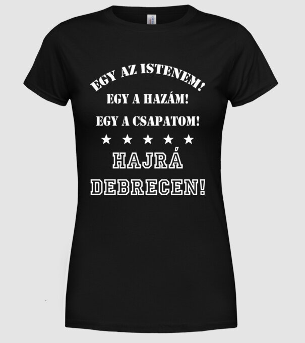  minta fekete pólón