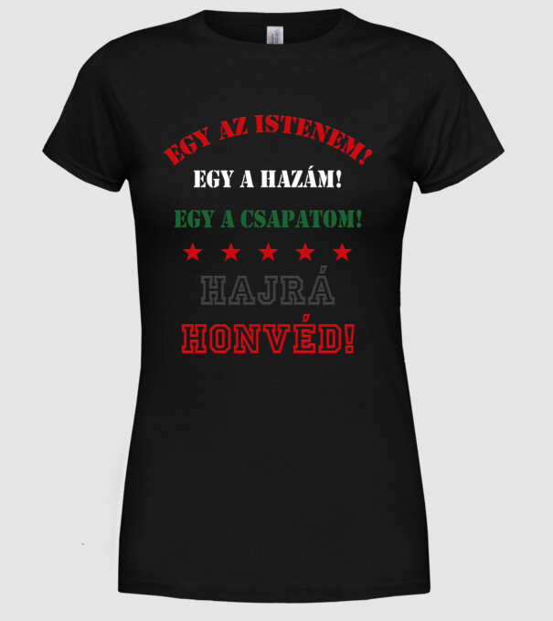  minta fekete pólón