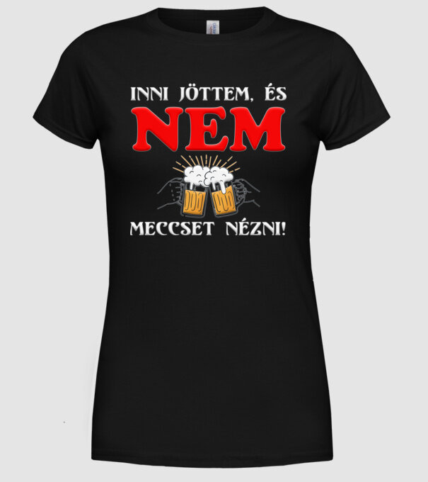  minta fekete pólón