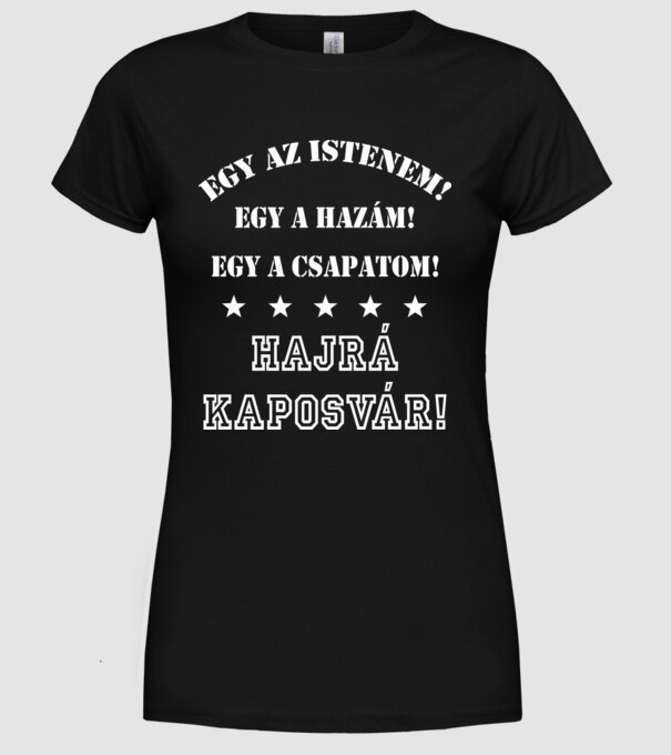  minta fekete pólón