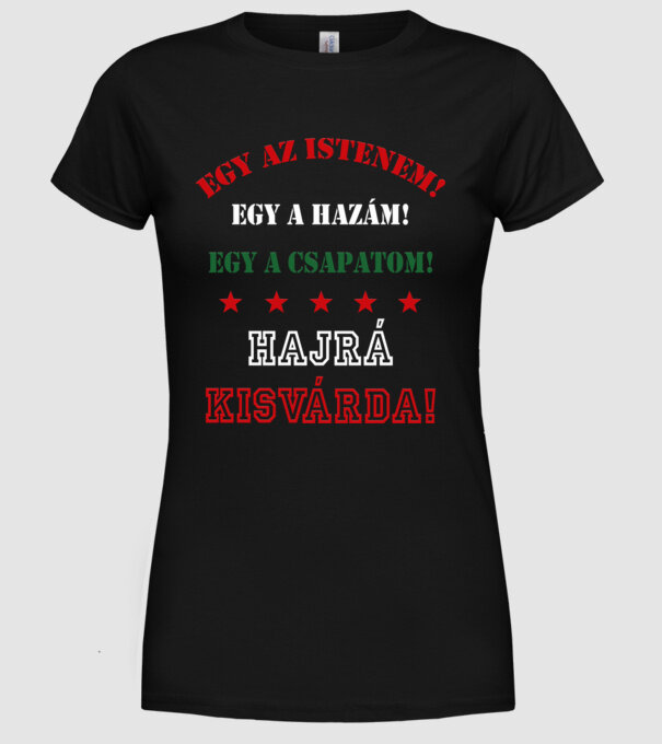  minta fekete pólón