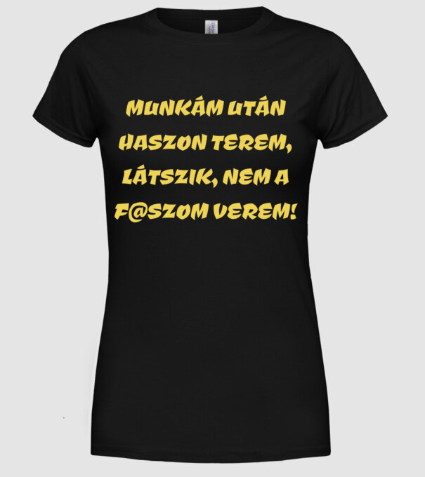  minta fekete pólón