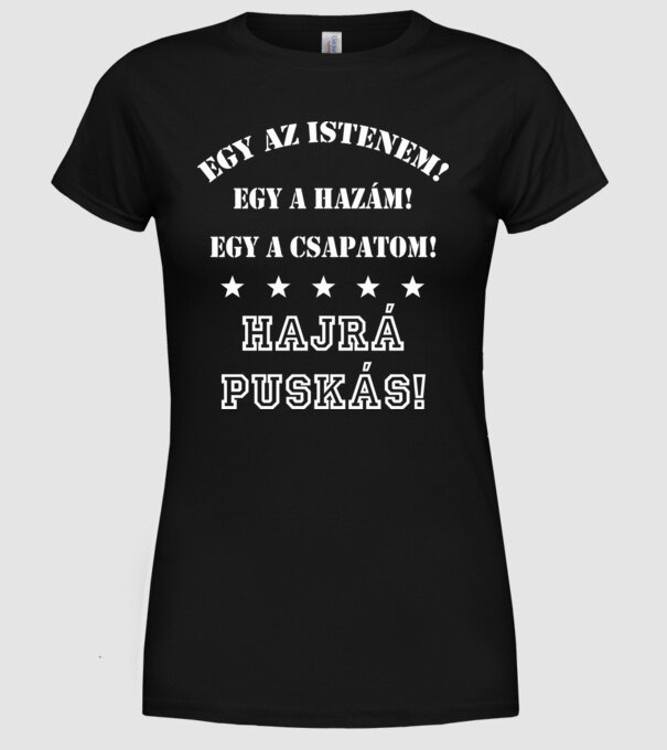  minta fekete pólón