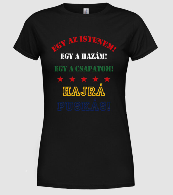  minta fekete pólón