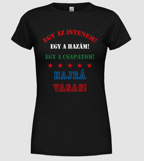  minta fekete pólón