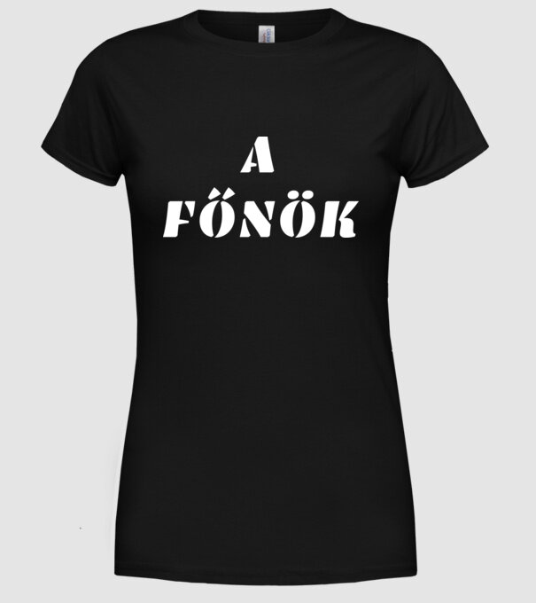  minta fekete pólón