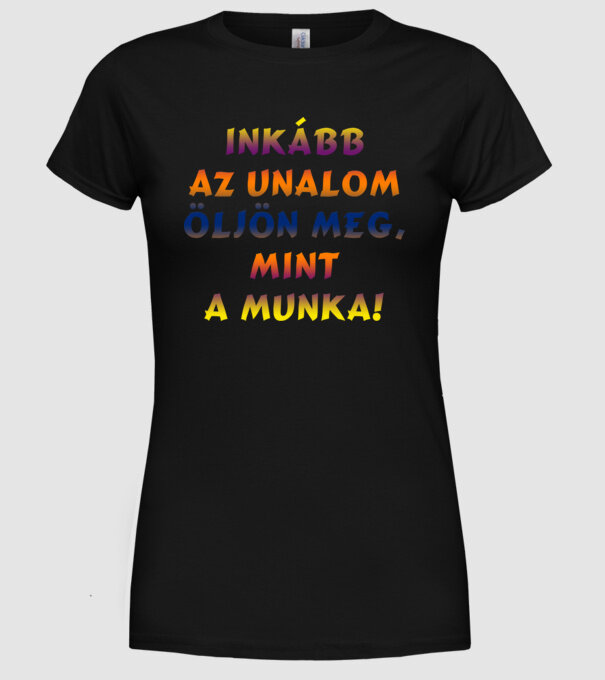  minta fekete pólón