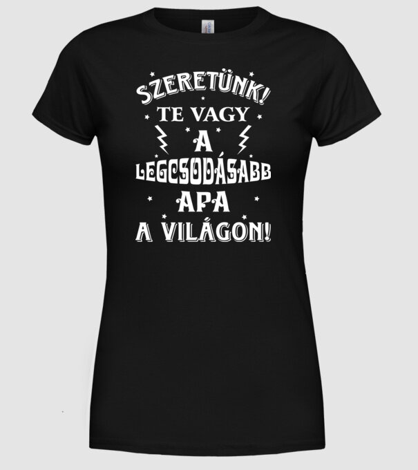  minta fekete pólón