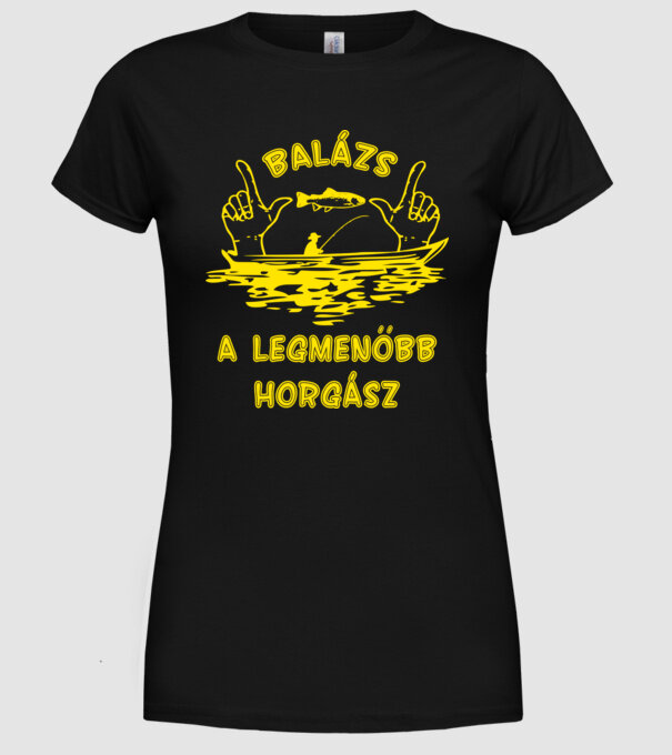  minta fekete pólón