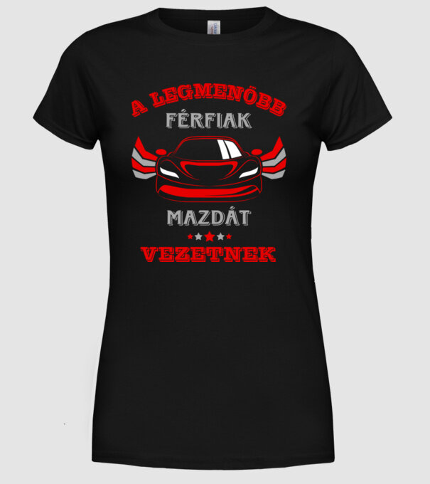  minta fekete pólón