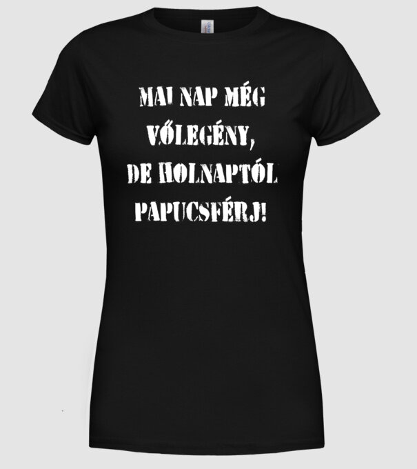  minta fekete pólón