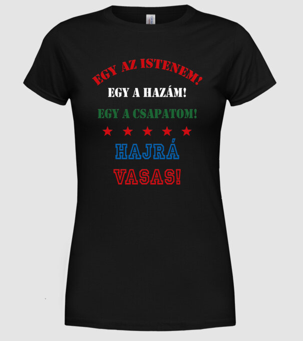  minta fekete pólón