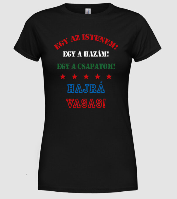  minta fekete pólón