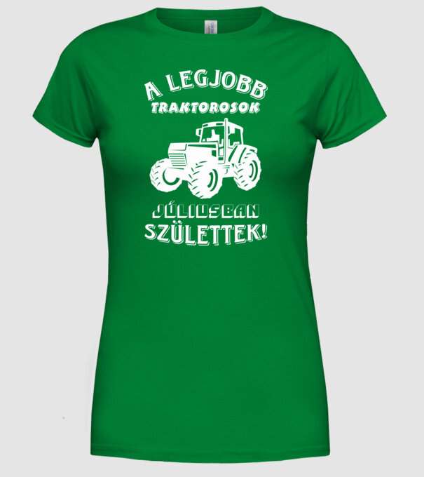  minta zöld pólón