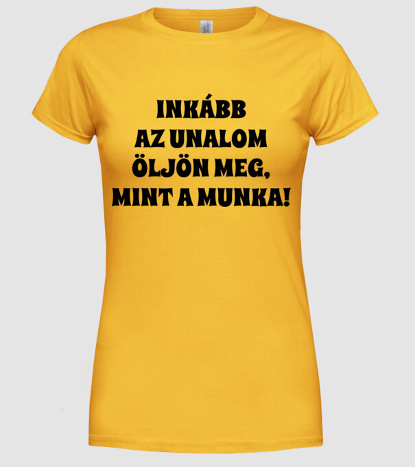  minta sárga pólón