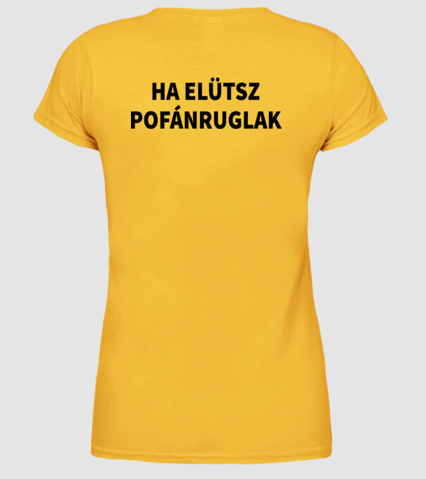  minta sárga pólón