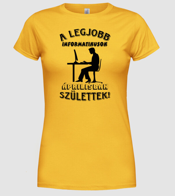  minta sárga pólón
