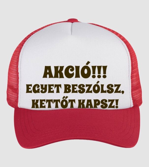  minta fehér/piros pólón