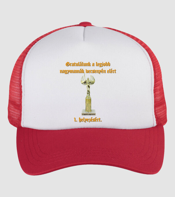  minta fehér/piros pólón