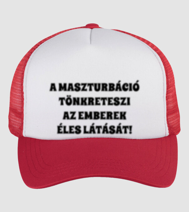  minta fehér/piros pólón