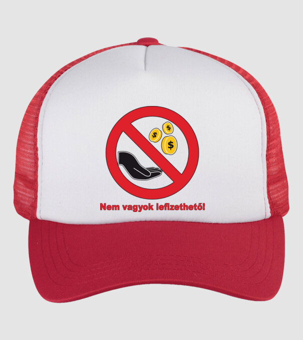  minta fehér/piros pólón