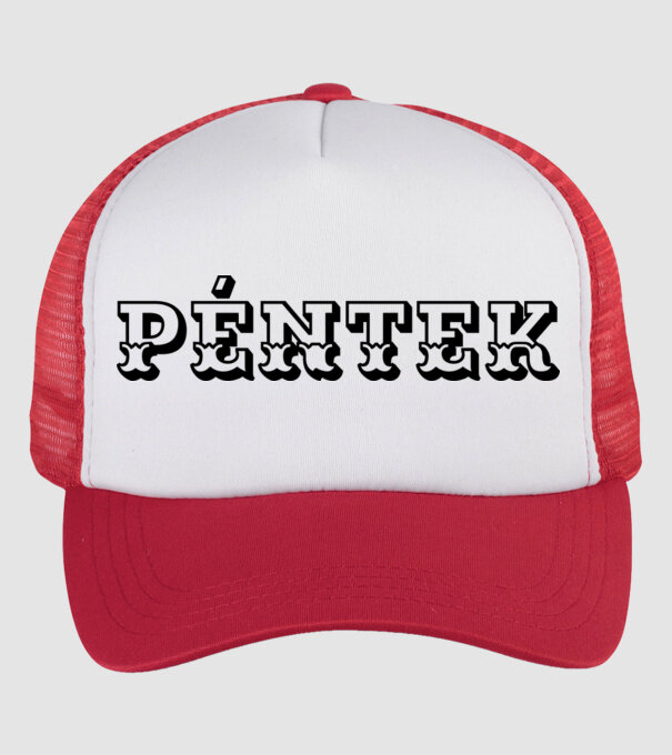  minta fehér/piros pólón