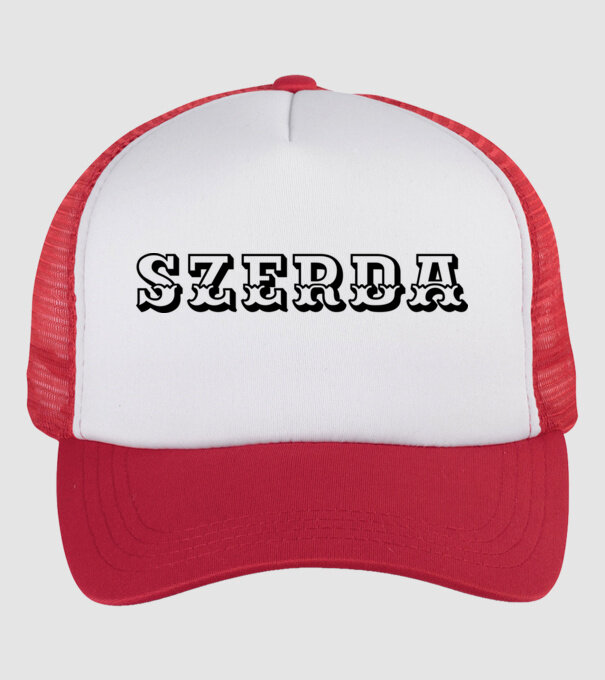  minta fehér/piros pólón