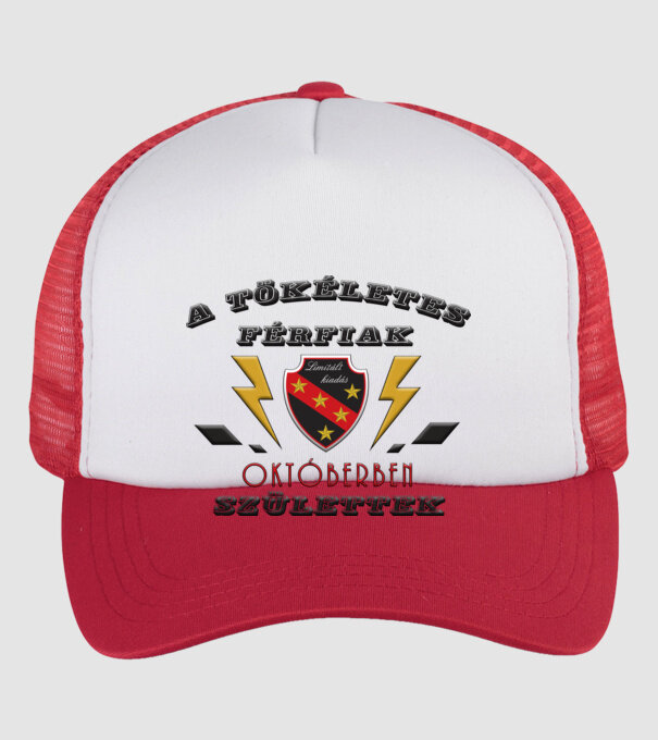  minta fehér/piros pólón