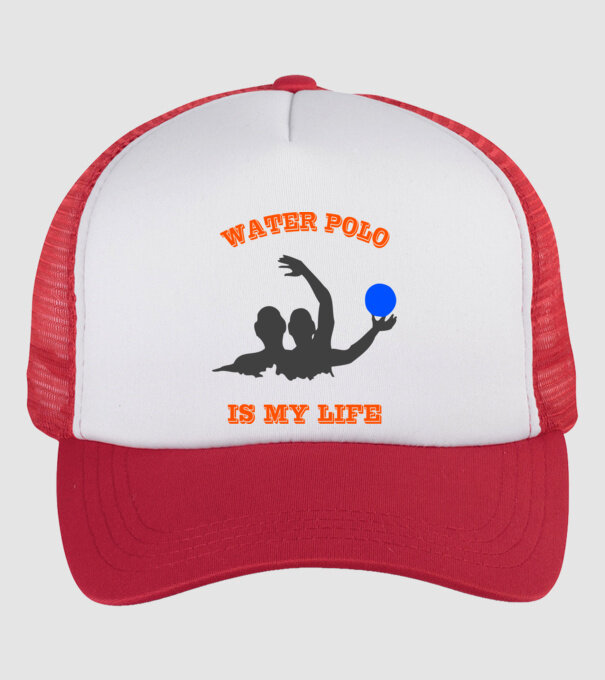  minta fehér/piros pólón