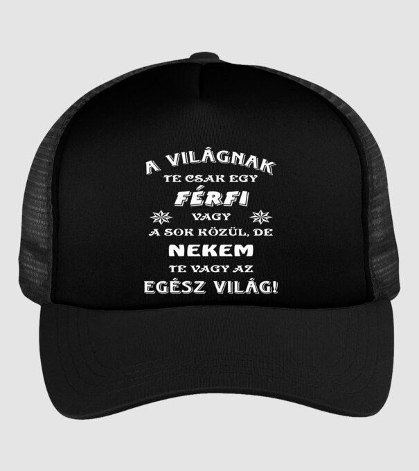  minta fekete pólón