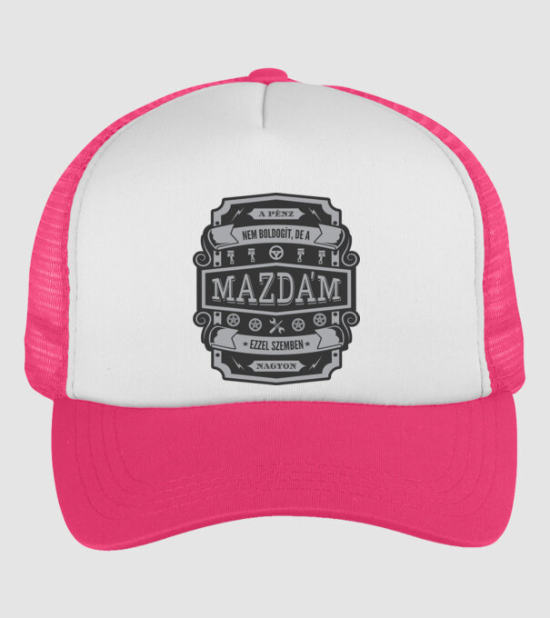  minta neonpink pólón