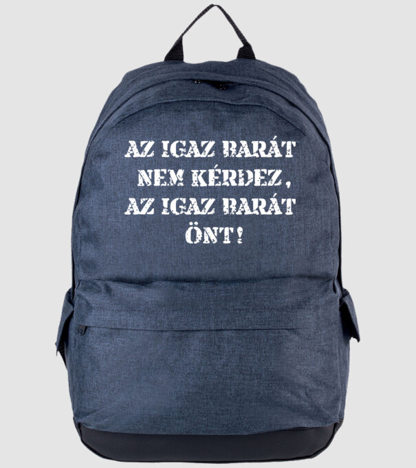  minta farmerkék pólón
