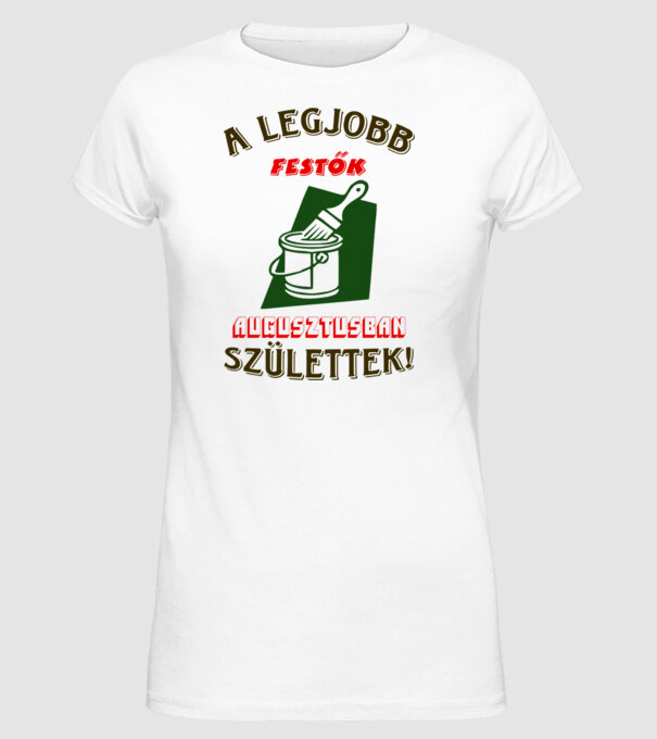  minta fehér pólón