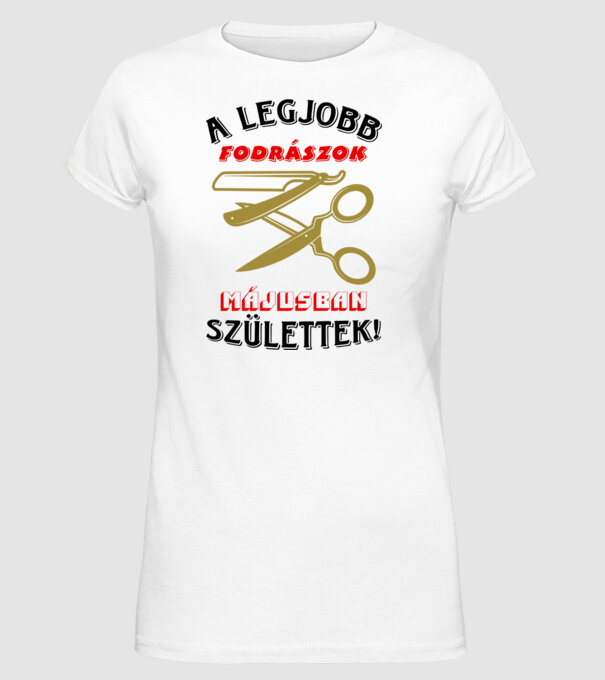  minta fehér pólón