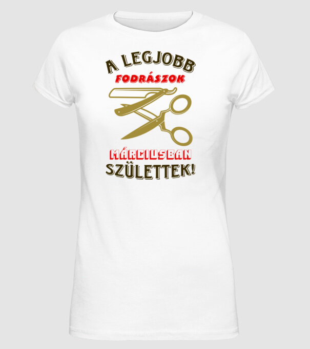  minta fehér pólón