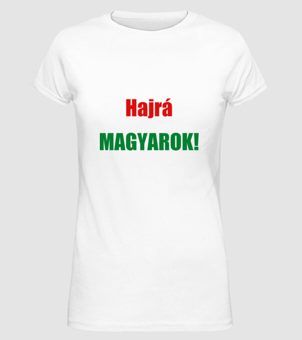  minta fehér pólón