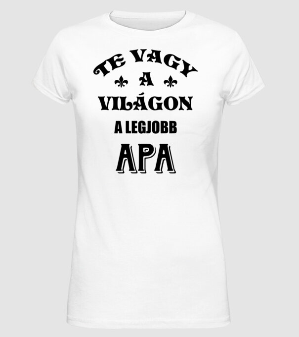  minta fehér pólón