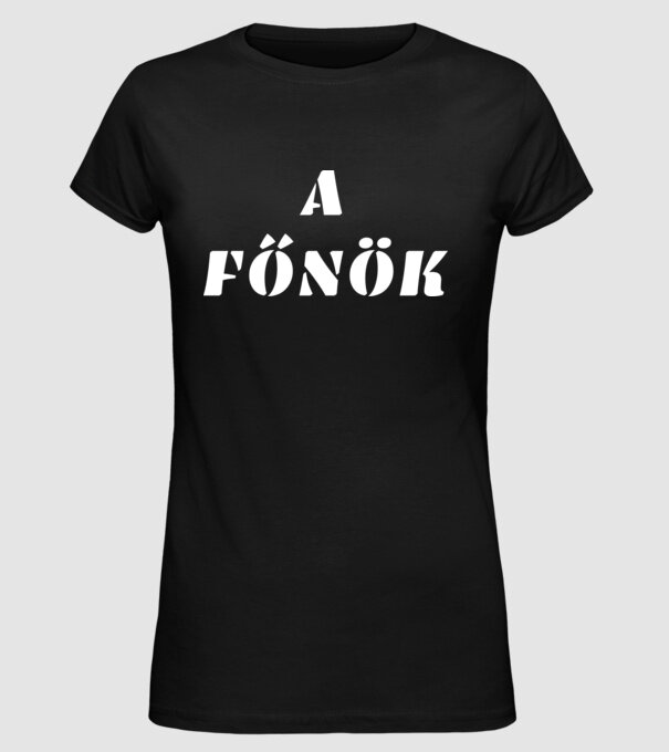 minta fekete pólón
