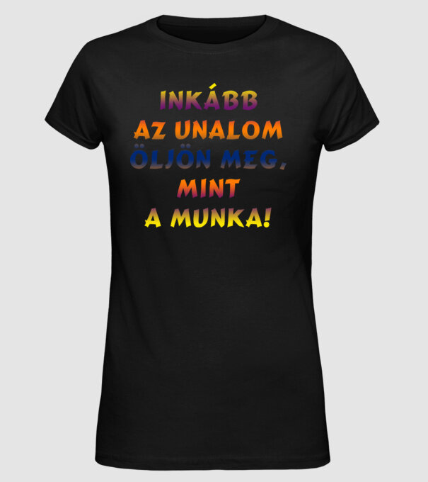  minta fekete pólón