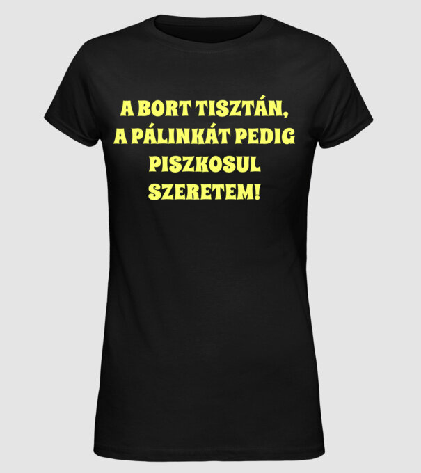  minta fekete pólón