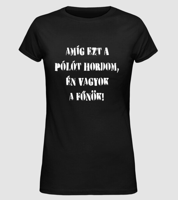  minta fekete pólón