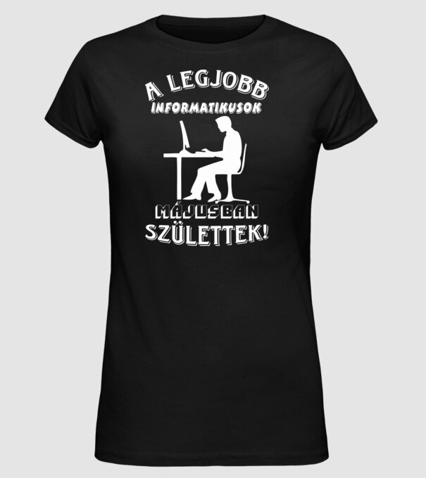  minta fekete pólón