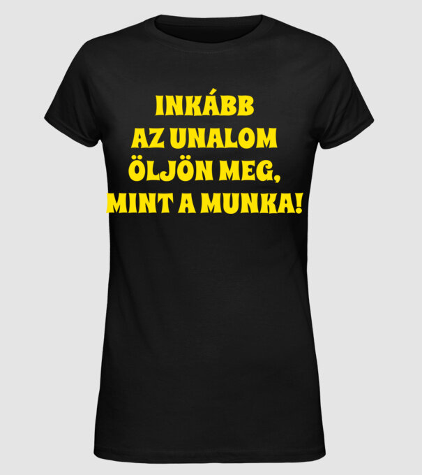  minta fekete pólón