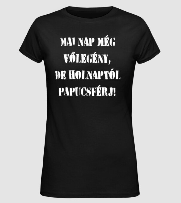  minta fekete pólón