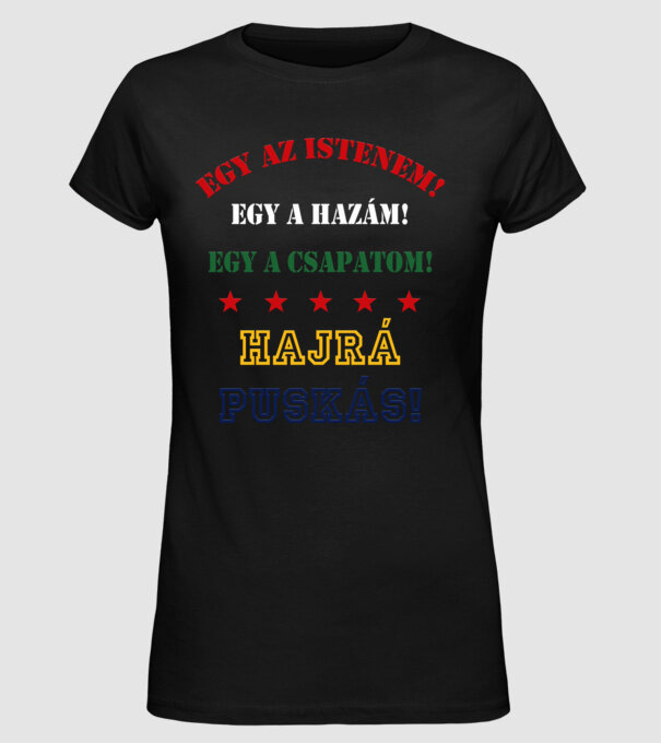  minta fekete pólón