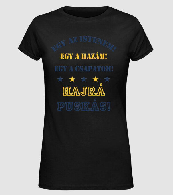  minta fekete pólón