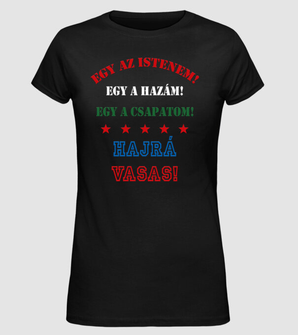 minta fekete pólón