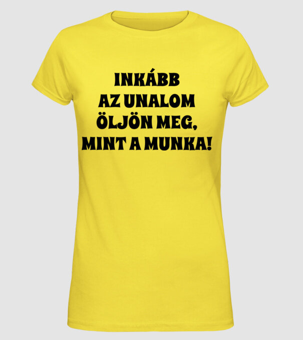 minta sárga pólón