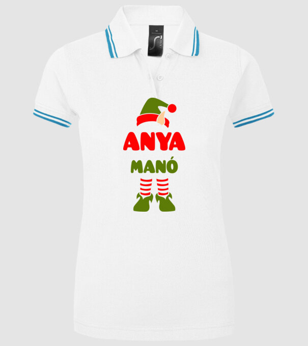  minta fehér pólón